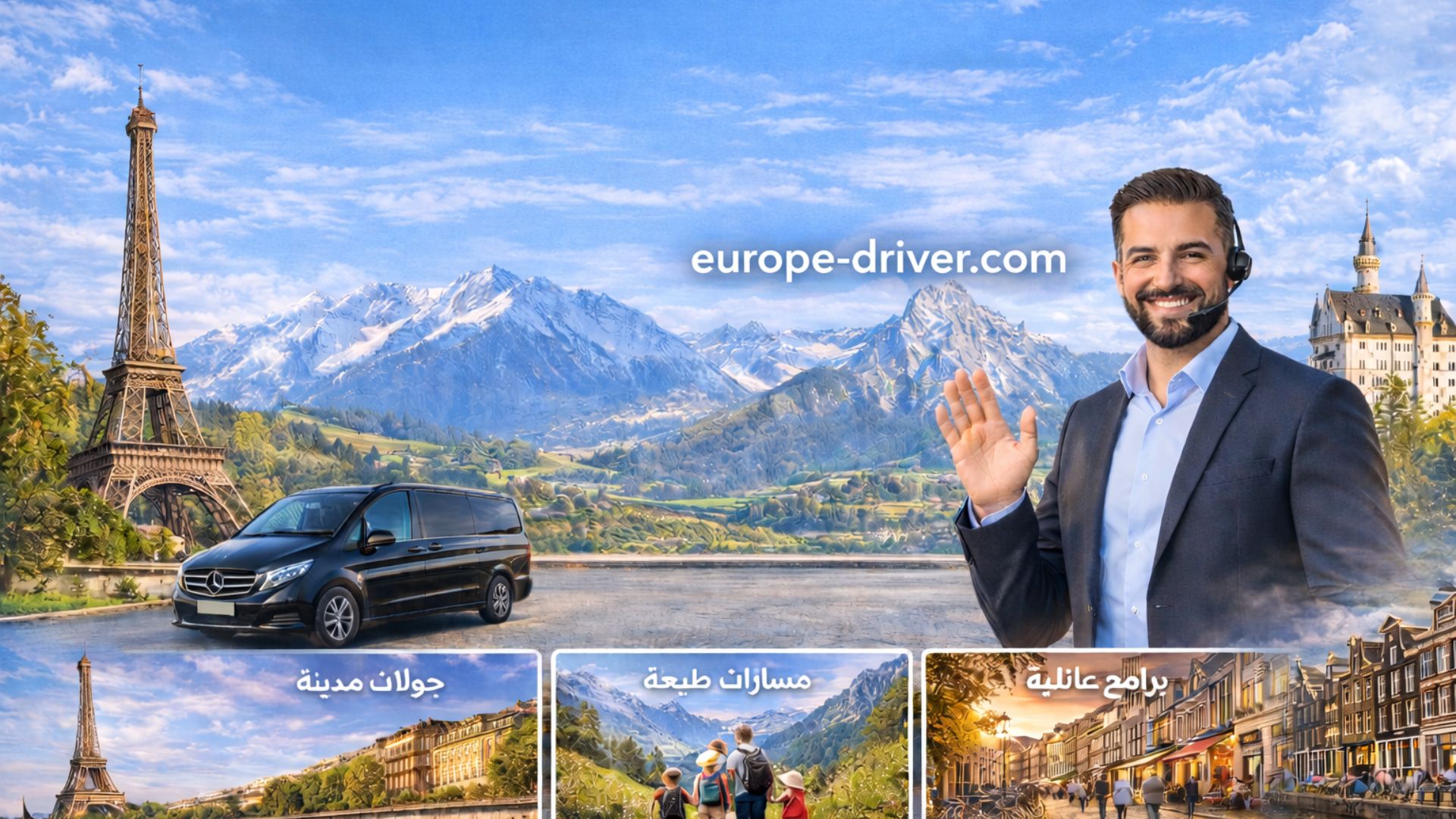 مرشدين سياحيين في أوروبا